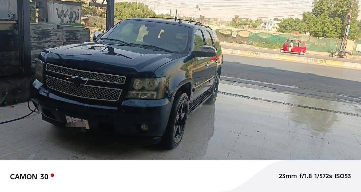 السلام عليكم تاهو للبيع فقط
 موديل ٢٠٠٧ فول مواصفات ال تي زد محرك ٨سلندر ٥٢٠٠  ملكي مقعد منفصل مصبوغه احزام  للجماليه بيها سونار رقم بغداد انكليزي تحويل ثاني يوم مكاني بغداد 
للاستفسار الاتصال 
***********
