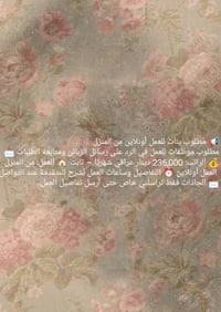 بنات • عمل أونلاين • الرد على الرسائل