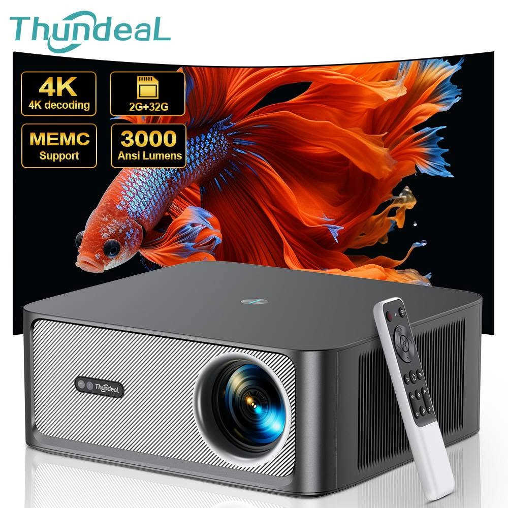 داتاشوو عملاق 3000Ansi 😍داتاشوو من شرکة ThundeaL نسخة TD98PRO
ThundeaL TD 98 Pro 
3000Ansi 
30000Lumens 
Google TV
Android TV
HDR 10 PLUS
یدعم خاصیة MEMC 😍
سماعاتة المحیطیة Dolby Audio 30W
100 الف ساعة عمرة عدسة
دقة نهاریة لایحتاج مکان مضلم 🤩
متوفر جدید غیر مستخدم 
الي یرید راسلني علی واتساب ; ***********
واحد من افضل و ارقی نوعیات داتاشوو ل کل العالم 😍

نص مكتوب في الصور:
- ThundeAL Home Stop Apps Click to speak 18:00 4K Support 2*15w Speaker Auto Focus 3000 Ansi Lumens Favourite apps NETFLIX prime video Google Play Store +
- ThundeaL 4K 4K decoding 2G+32G MEMC Support 3000 Ansi Lumens
- 15 Вт*2 динаміки. Захопливий 3D стереозвук. 15 Вт*2 DSP технологія Панорама VR на 360° 3D стерео Басова діафрагма
- ADVANTAGES OF TD98 PRO PROJECTOR 4K Support 20000:1 30000 Lumens/3000Ansi 1080P WiFi 6 BT 5.4 BT - Compatible 2+32G 100000 hours Long-Lasting Lamp Life Zoom 50%-100% MEMC HiFi Speaker 15W*2 HD 2.0 support HRD HD-ARC Auto Focus Auto keystone Intelligent obstacle avoidance Auto Curtain Entry
- Native 1920*1080P Projector 3000 ANSI brightness and support 4K decoding Image Noise Reduction +30% Brightness MEMC EMHANEO CLARITY REVIVIFICCATION 4K 4K decoding HDR IC+ Ours 1080P 30000 Lumens 20000:1 contrast others 1080P 15000 Lumens 10000:1 contrast