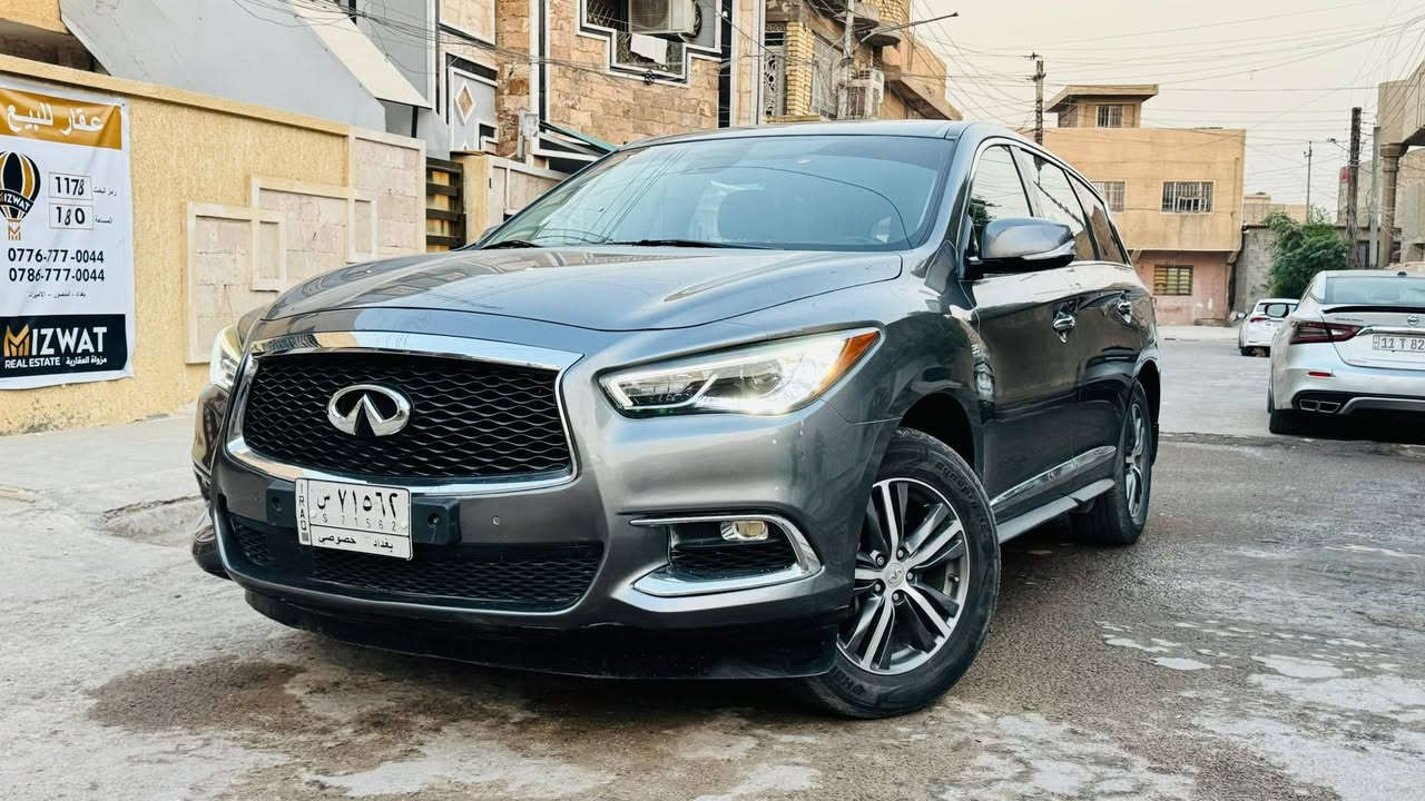 انفينتي QX60 • حادث خلفي • ٦ سلندر