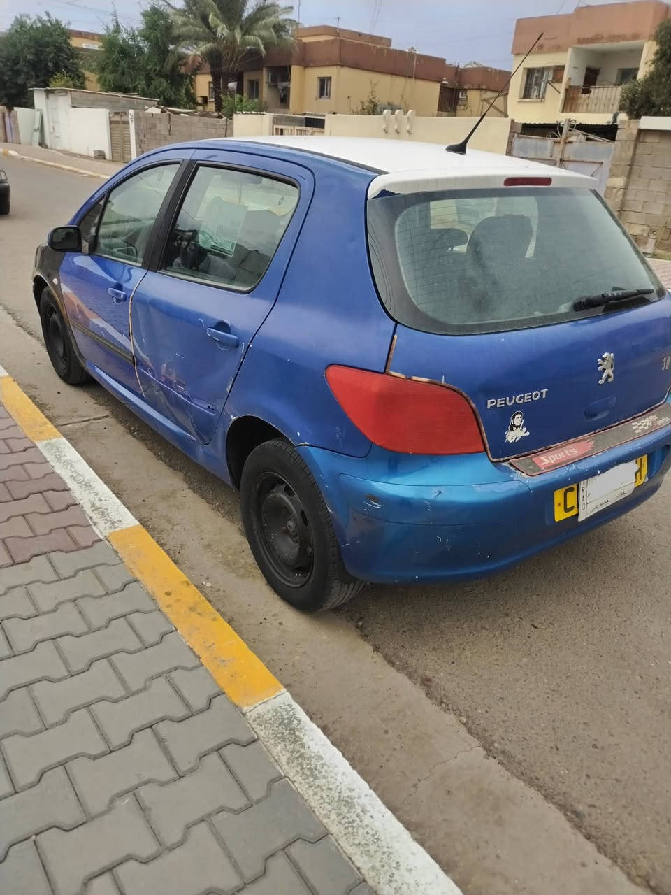 بيجو 307 • ٢٠٠٥ • رقم بغداد