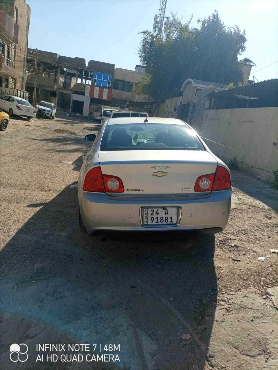 السلام عليكم
شوفرليت ماليبو موديل 2010 وارد أمريكي لون سلفر
محرك 2400
رقم دهوك سنوية بأسمي تحويل ثاني يوم 
تبريد جديد ثلج
تخم تايرات جدد
شاشة حديثة أندرويد 
كير محرك كلة مكفول السيارة خير من الله 
المكان بغداد 
السعر ب76 ورقة وبيه مجال بسيط للشراي 
للاستفسار اكثر ***********

نص مكتوب في الصور:
- INFINIX NOTE 7 | 48M AI HD QUAD CAMERA