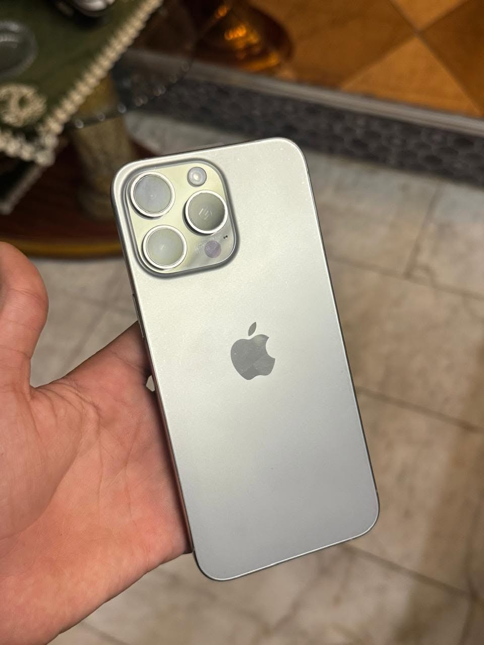 ايفون 15 برو ماكس 🔥
دبل سيمكارت يعني خطين ✅
ذاكرة 256 ✅
بطارية 88 ✅
لون تيتانيوم ✅
نضافه 100% ✅
مكفول من العطل ✅
فيس ايدي شغال ✅
مكان بغداد البلديات سعر 775بي مجال للشراي امبدل شاشه ***********١
