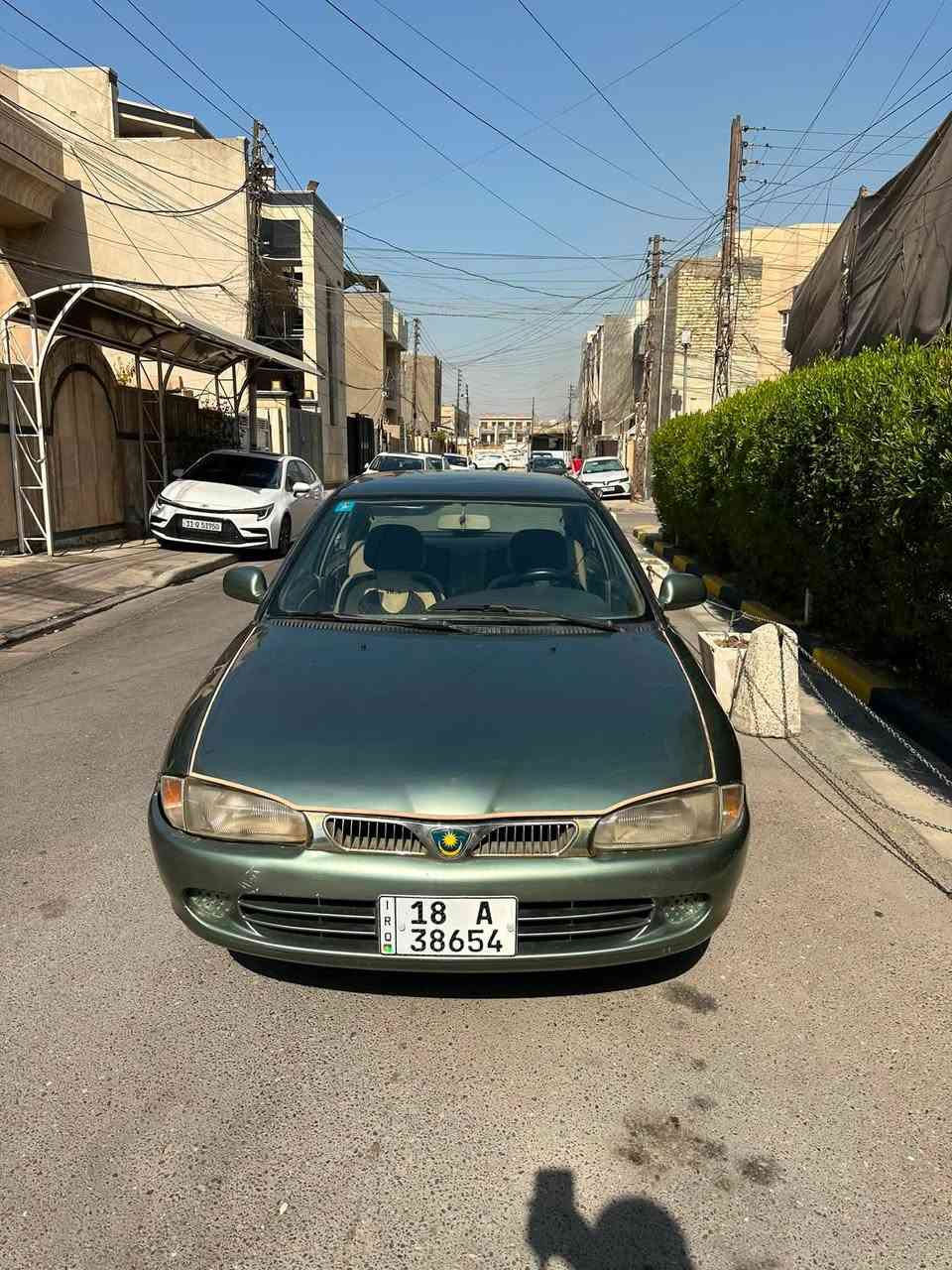 بروتون 2005 للبيع رقم جديد سنوية لحد 2030 مشروع وطني
مصبوغة عام جمالية و غرفتها نظيفة 
السيارة مرتبها ما تصرف عليها 
كلشي جديد بيها مسوي أدامة من تايرات وباتري و  داينمو و حدادية و البريك من العنبار للنهاية مبدل و مجفت كابريتر و لايت ابيض و مبدل كيجات دشبول و شاشة و سماعات جديدة
تبريد ثلج مرتبه و تدفئة 
مبدل بيها دعامية خلفية و بك لايت جهة وحدة و مرجع قبق الجنطة
مكاني بغداد السيدية 
السعر 46 و بيها مجال
للاتصال عل رقم *********** موجود واتساب
