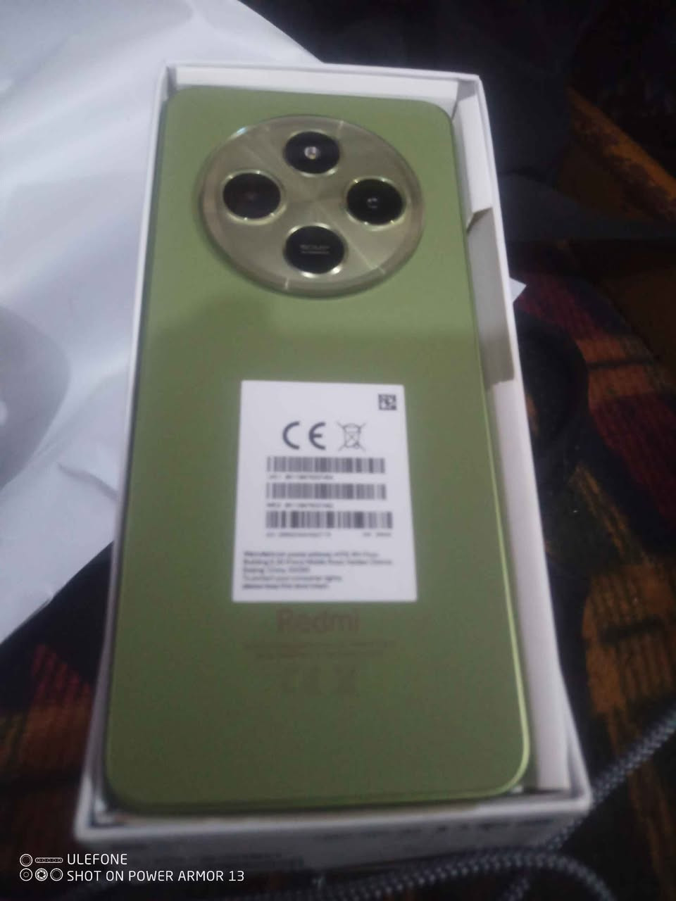 موبايل جديد لوك
Redme14c
Ram 16 gb
Battry 51600Am
Camera كاميرات 50 mp كل واحدة

اللون فستقي 
شاحنة 33واط
الجهاز جديد بالكامل لوك

مع كفر اضافي هدية وماسكة وشعار

الاتصال ***********, بغداد, العراق
