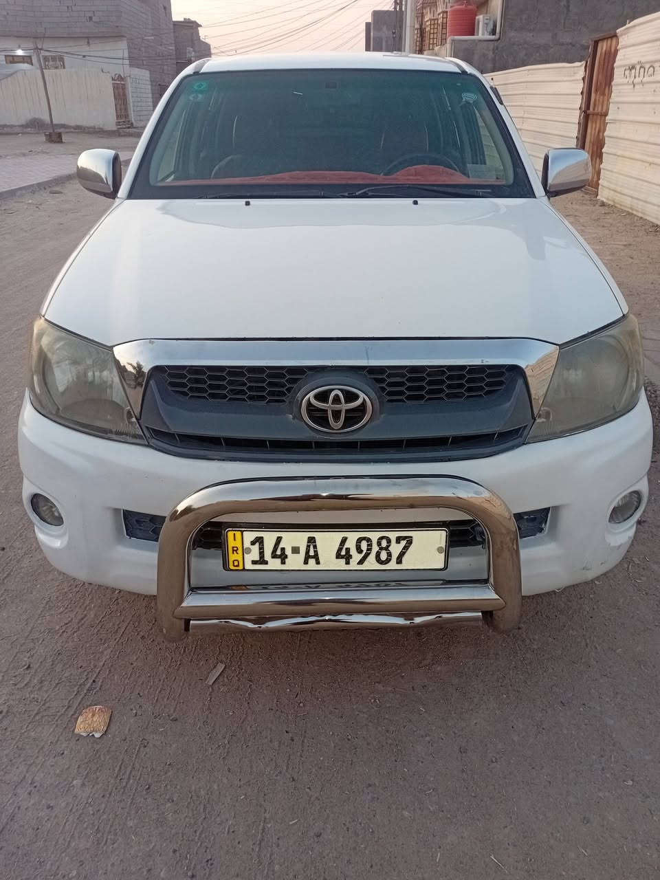 السلام عليكم بيكب ٢٠١١  السياره رقم بصره بسمي بيه بارد مكانات كير مكينه تبريد  كفاله  السعر    ١٤٠. مكان بصره ***********
