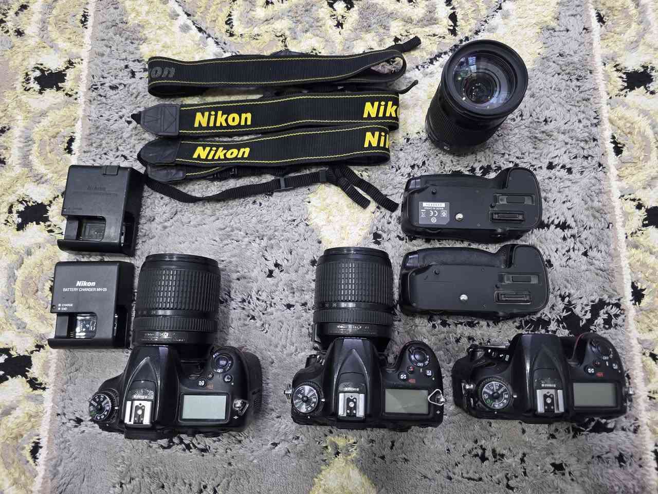 نيكون D7200 • عدسة 18-140 • عدسة SIGMA 18-300
