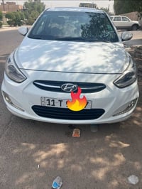 اكسنت موديل ٢٠١٧ محرك ١٦٠٠ دوش سياره خليجي بسمي مشروع وطني رقم بغداد ج...