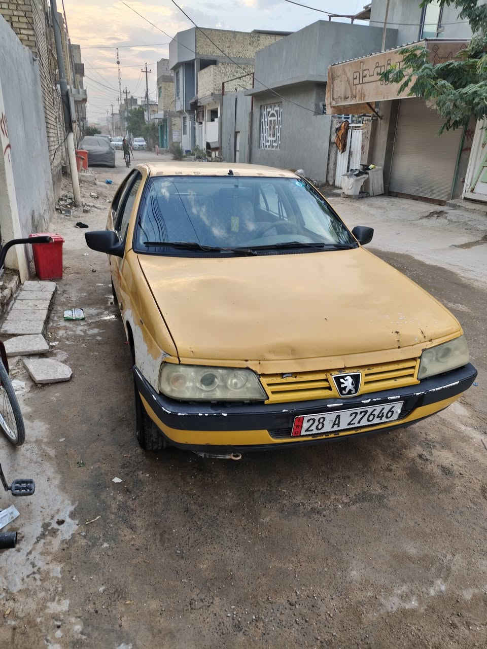 بيجو ٤٠٥ • مكينة تعبانة • دوشمة جديدة