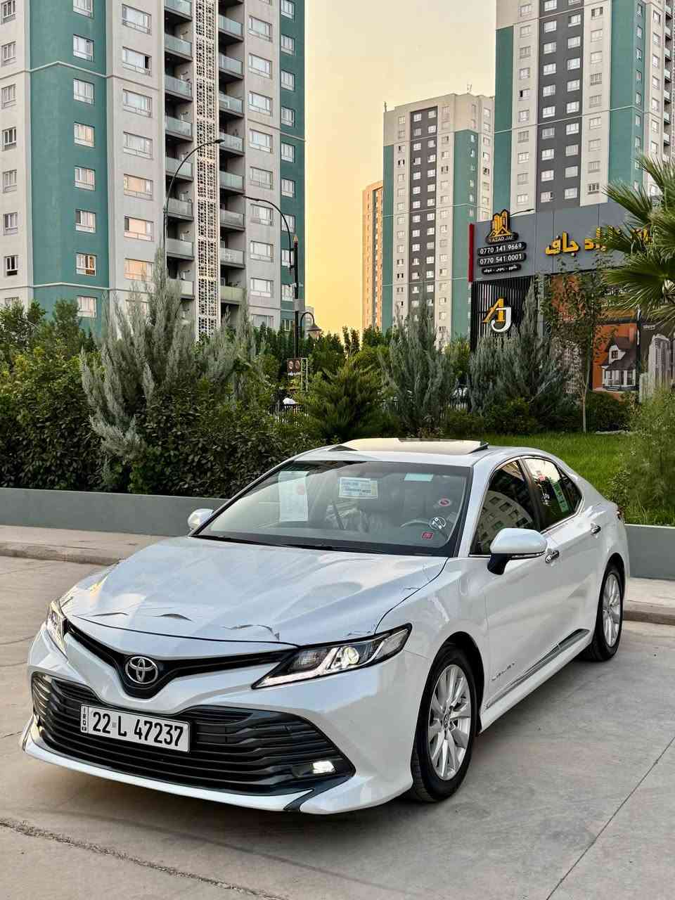 CAMRY GLE 2019
‎  واتساب
***********
***********
‎کامری مودیل2019 صفر شریکة ساز فوول مواسفات ضمان باب اول لون ابیض صدفی مرغوب
،ماشی69   الف،محرک2500،دعامی لــ دعامی مابی صبغ مابی حالوب مابی رەسعە  ،سیارە حیل حیل حلوة،سنویە هزە رقم کل جدید2030نفس یوم تحول٢ بسمه بیلادی موجود سبیر ما انزل،تاقم إطارات یوکوهاما بیلادی،مکان سیارة سلیمانیة. 
‎مواصفات معروفة
بسمة
فتحه 
پردە
‎شاشة
امامی‎+حساسات خلفی
‎هاندبریک بصمة
‎ئوتو هولد
‎تبرید لمس+مرکزی
‎تحکمات ستیرن
‎ستة ایرباگ
‎مرایا ئیشارة و کهرباء
‎تحدید سرعة
‎گیر محرک تاقم صدر تاقم ایطارات کل جدید سیارە مابی ای نقس
‎سعر :209 $ شویە بی مجال
***********واتساب
*********** السليمانية, العراق
