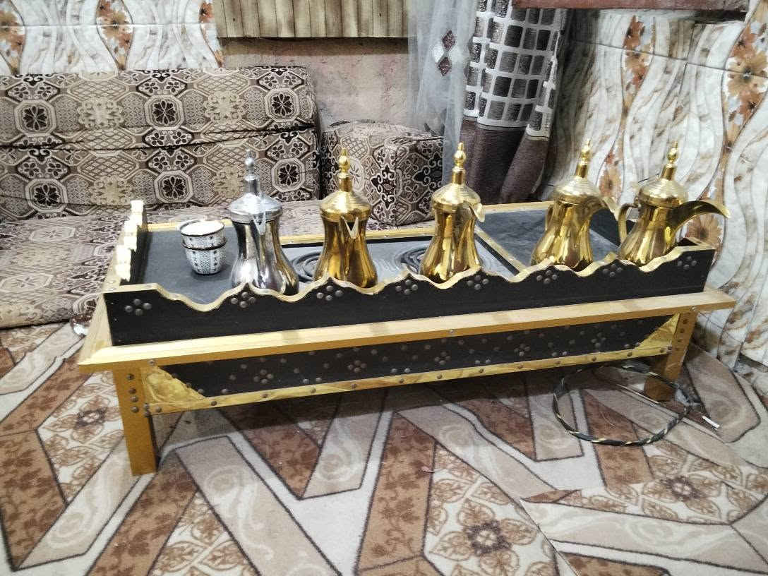 السلام عليكم ورحمه الله وبركاته للبيع مناقل مع دلال اصليه الرسلان والبغدادي  وفناجين وجلسه عربيه مع مولده شرط الفحص كلمن وسعره مكاني الكوفه شارع المعمل الاتصال ***********/***********مع جزيل الشكر والاحترام النجف, العراق
