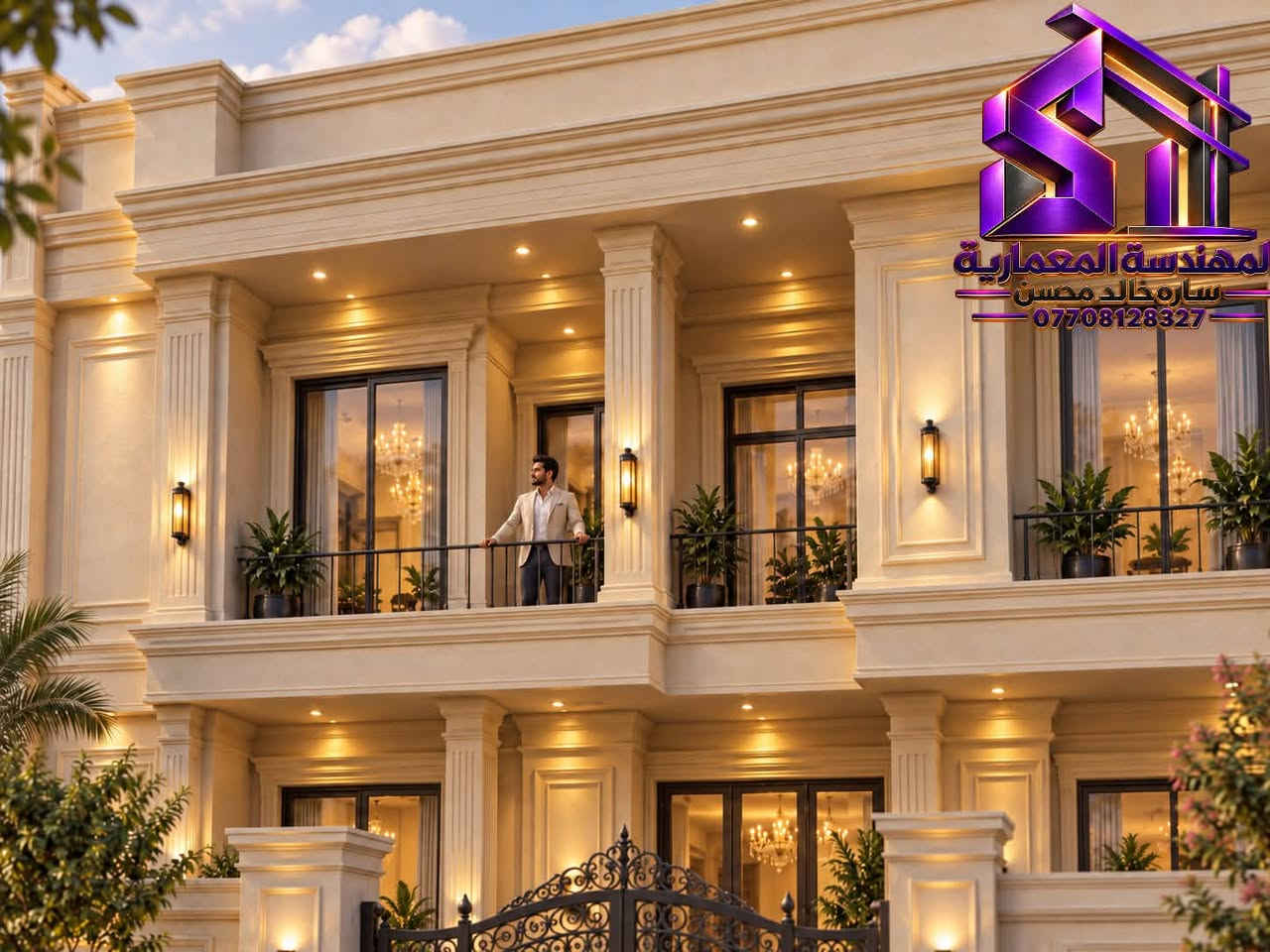 نيو كلاسيك • تصميم واجهات • سارة خالد محسن