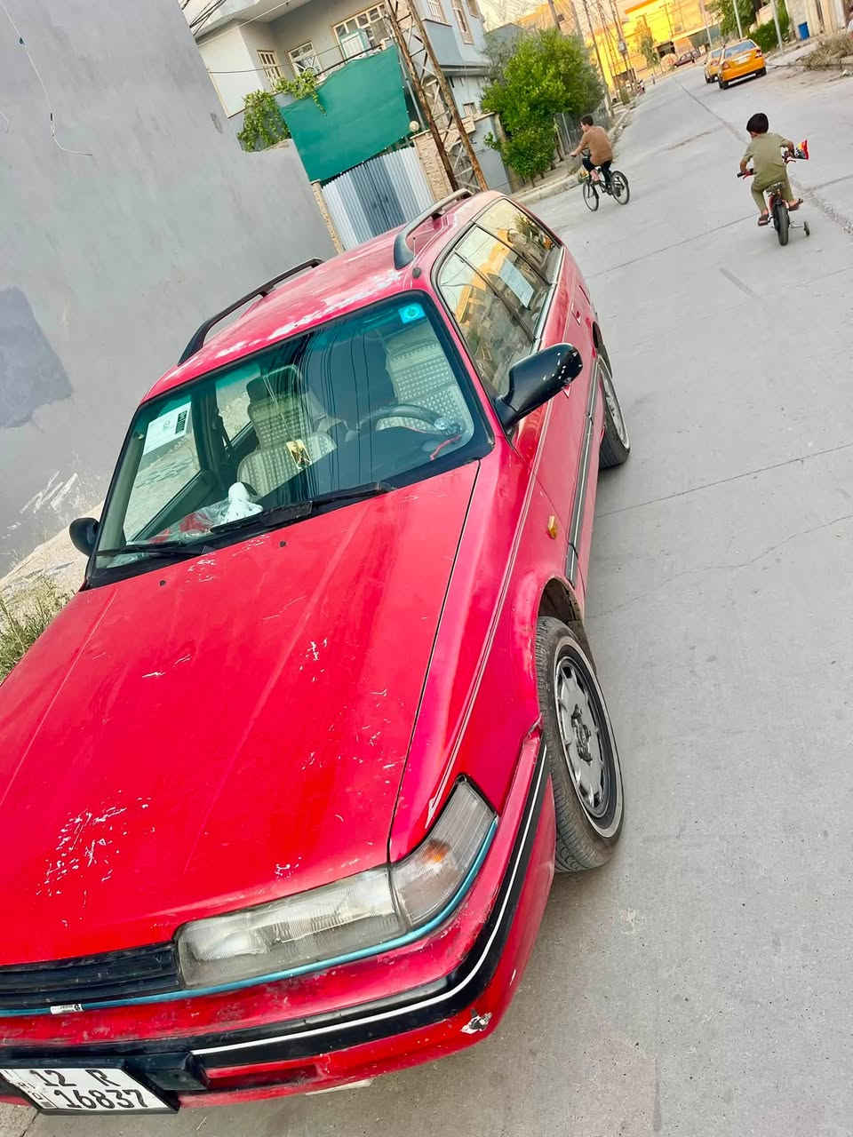 سياره ما نقصه اي شي ضخم تاير جديد كهربائياته كلها شغاله ما بيها

اي نقوصات طخم غلاف بيبان

الوصف
جديد اي ضربه قويا او دواخل ما
بيها مجرد دواير خلفيات
مصبوغات فقط

***********للتواصل
