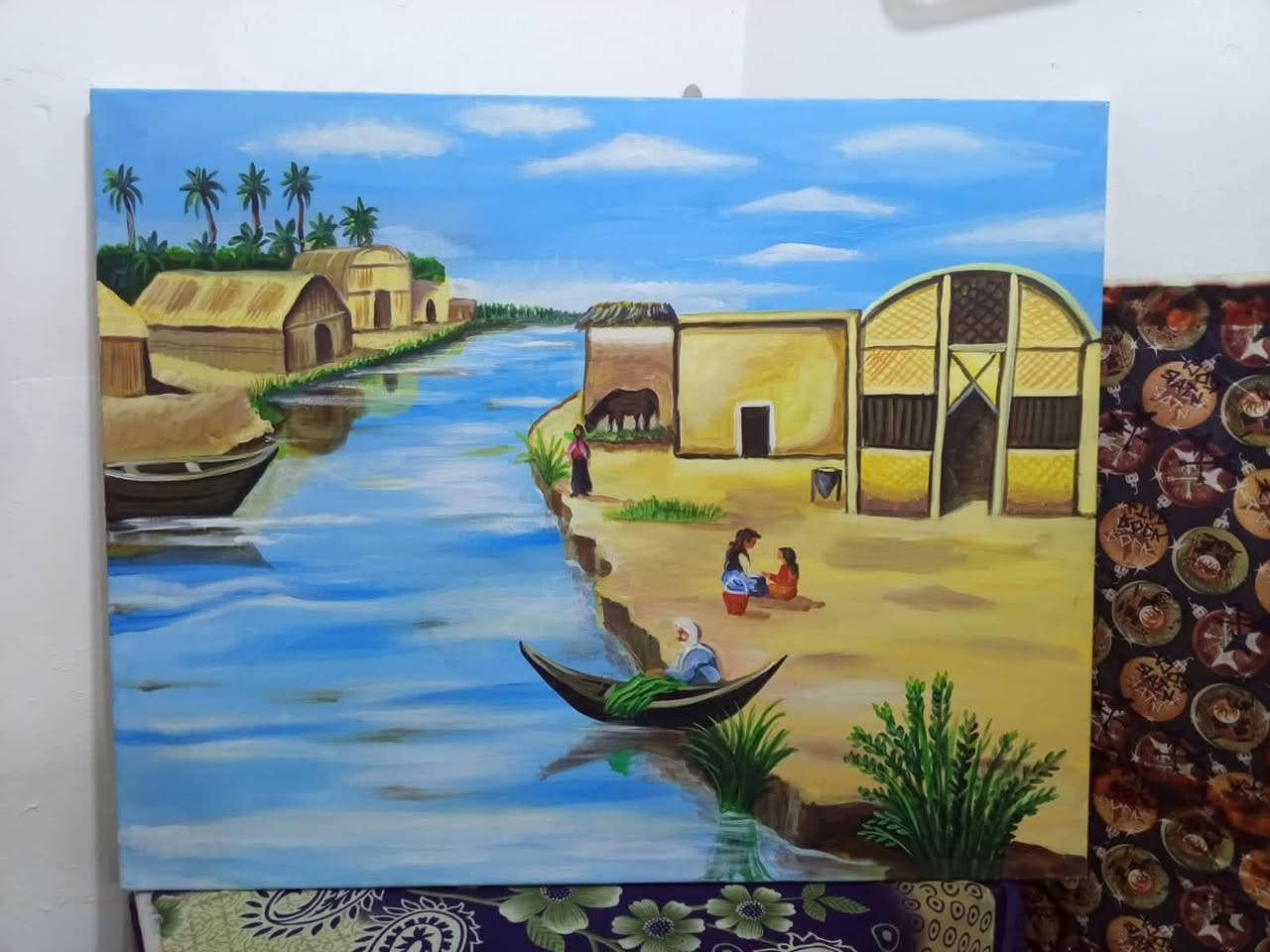 الرمادي • شغل يدوي • ١م×٨٠سم