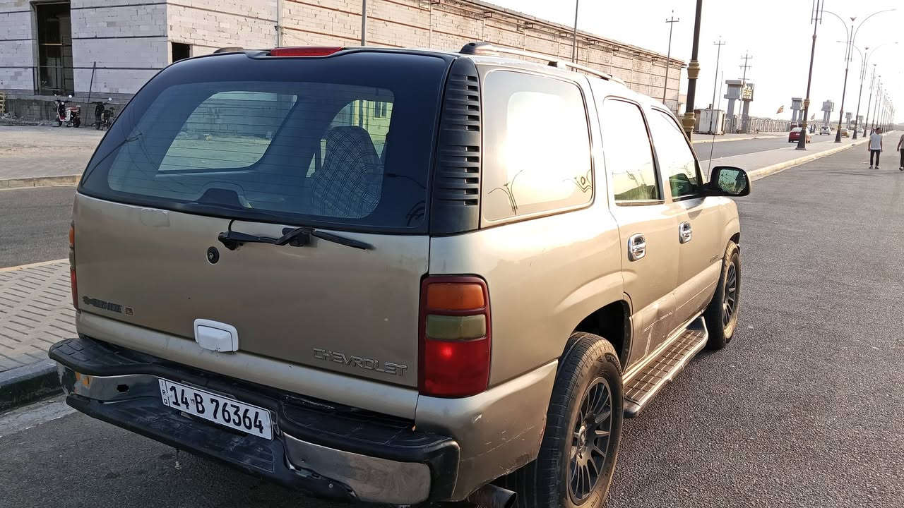 للبيع شيفروليت تاهو 2003 رقم البصرة تحويل ***********//***********
