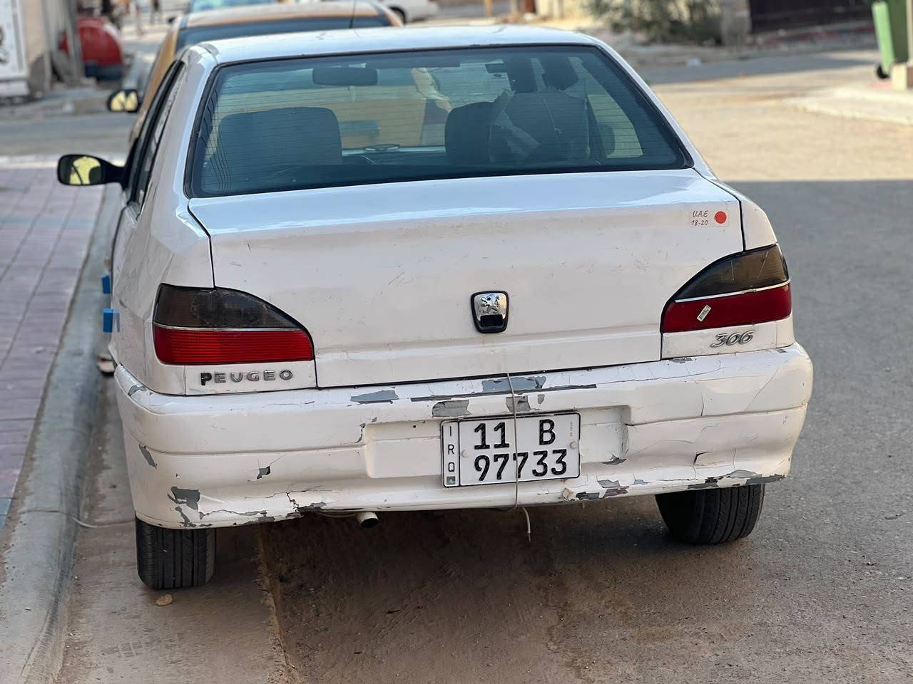 بيجو 306
مكينه وكير وتبريد وتخم تاير كله نضيف
رقم بغداد نگليزي مميز
سيارة بيها قطعتين صبغ
السيارة بسامينه تحويل مباشر 
السيارة نقص حدادية 
السعر31وبيه مجال بسيط

الاتصال ***********
