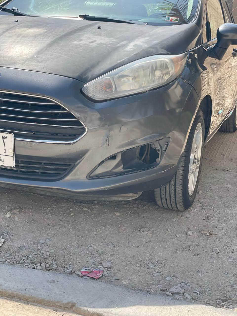 فورد فيستا 2019 حادثه بنيد فقط سياره جاهزه تبريد مكينه كير عليه ادامه سعر 68 ورقه بانزين عادي *********** بغداد المنصور
