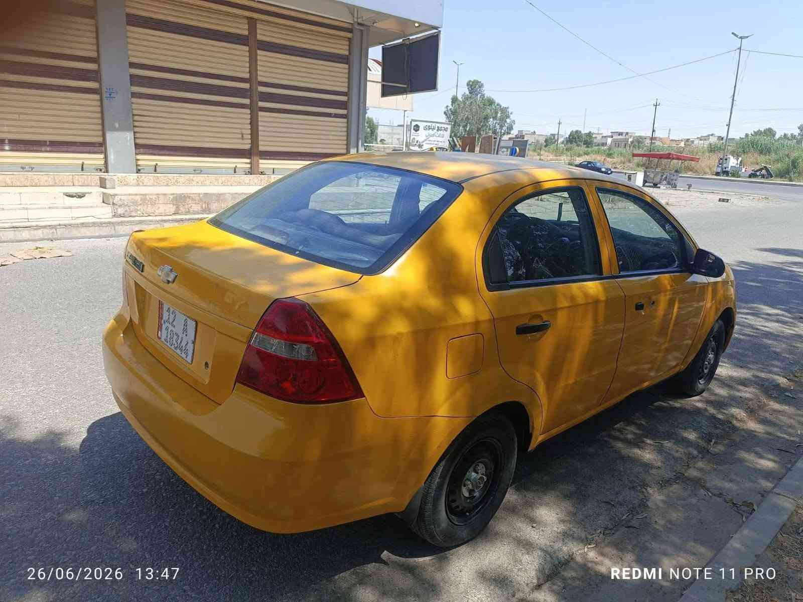 للبيع افيو موديل 2007
بدون ضرر بدون معجون 
تبريد شرط 
سياره من الدعامية للدعامية مكفولة
باسم صاحبها شرط التحويل 
طخم تاير جديد
السعر 50 وبيها مجال
***********
***********

نص مكتوب في الصور:
- 26/06/2026 13:46 REDMI NOTE 11 PRO
- 26/06/2026 13:47
- REDMI NOTE 11 PRO
- 26/06/2026 13:48 REDMI NOTE 11 PRO
- 26/06/2026 13:47 REDMI NOTE 11 PRO
- 26/06/2026 13:49