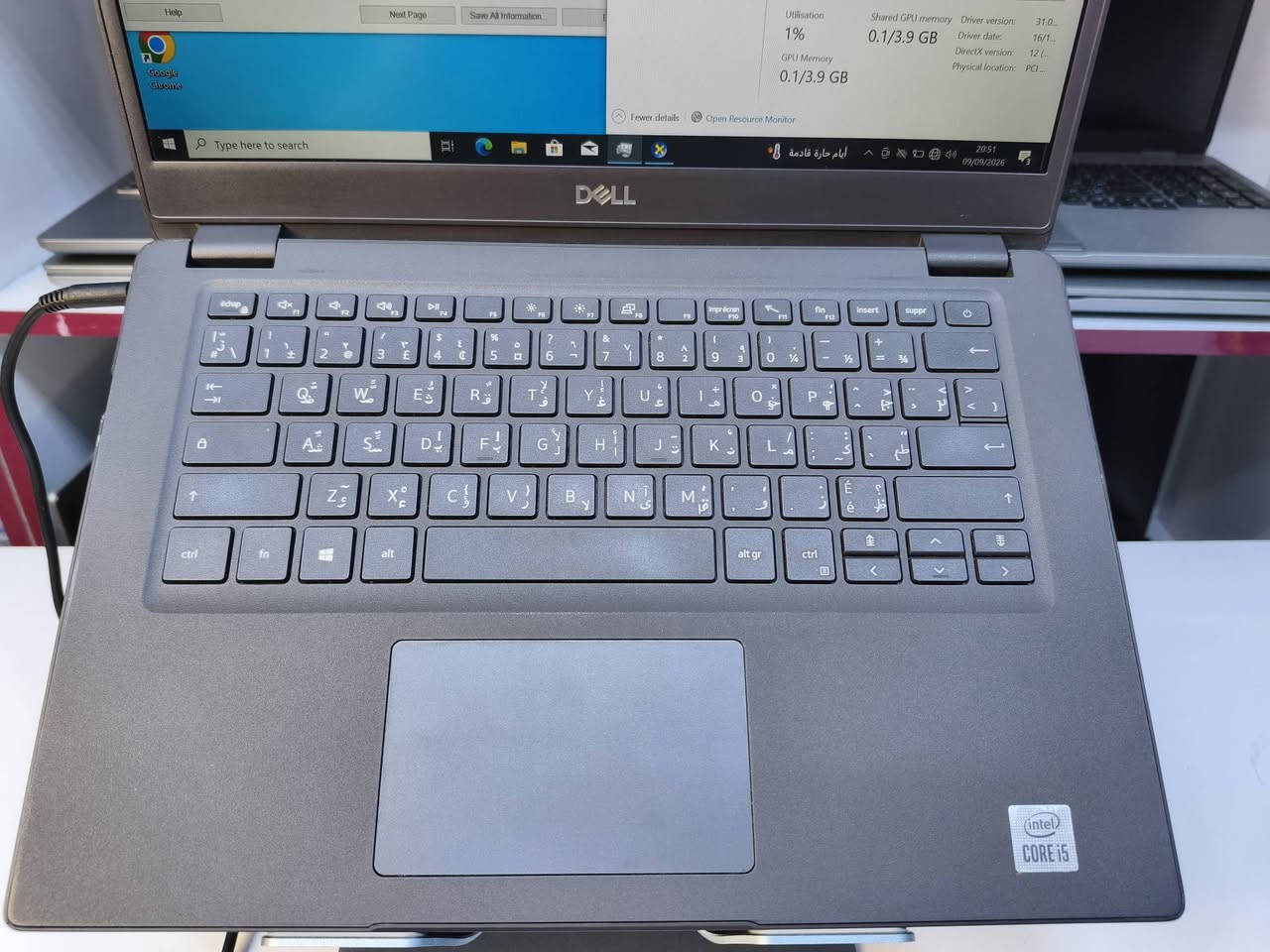 لابتوب  Dell Latitude 3410بسعر 275 جيل10 فقط275
🧠 Intel Core i5-10210U
🔢 الجيل العاشر
⚡ 4 أنوية / 8 Threads
🚀 1.60GHz ويصل إلى 4.20GHz
💾 RAM: 8GB
💽 التخزين: SSD
🎮 كرت الشاشة: Intel UHD Graphics
🖥️ الشاشة: 14 إنچ غالباً
🪟 Windows 10 Pro 64-bit
🔷 DirectX 12
🔋 البطارية وحالتها تحتاج فحص منفصل
معد هدايه 
واتساب فقط 7844515426
اتصال فقط‏‪***********‬‏
تلي كرام hw2lc
