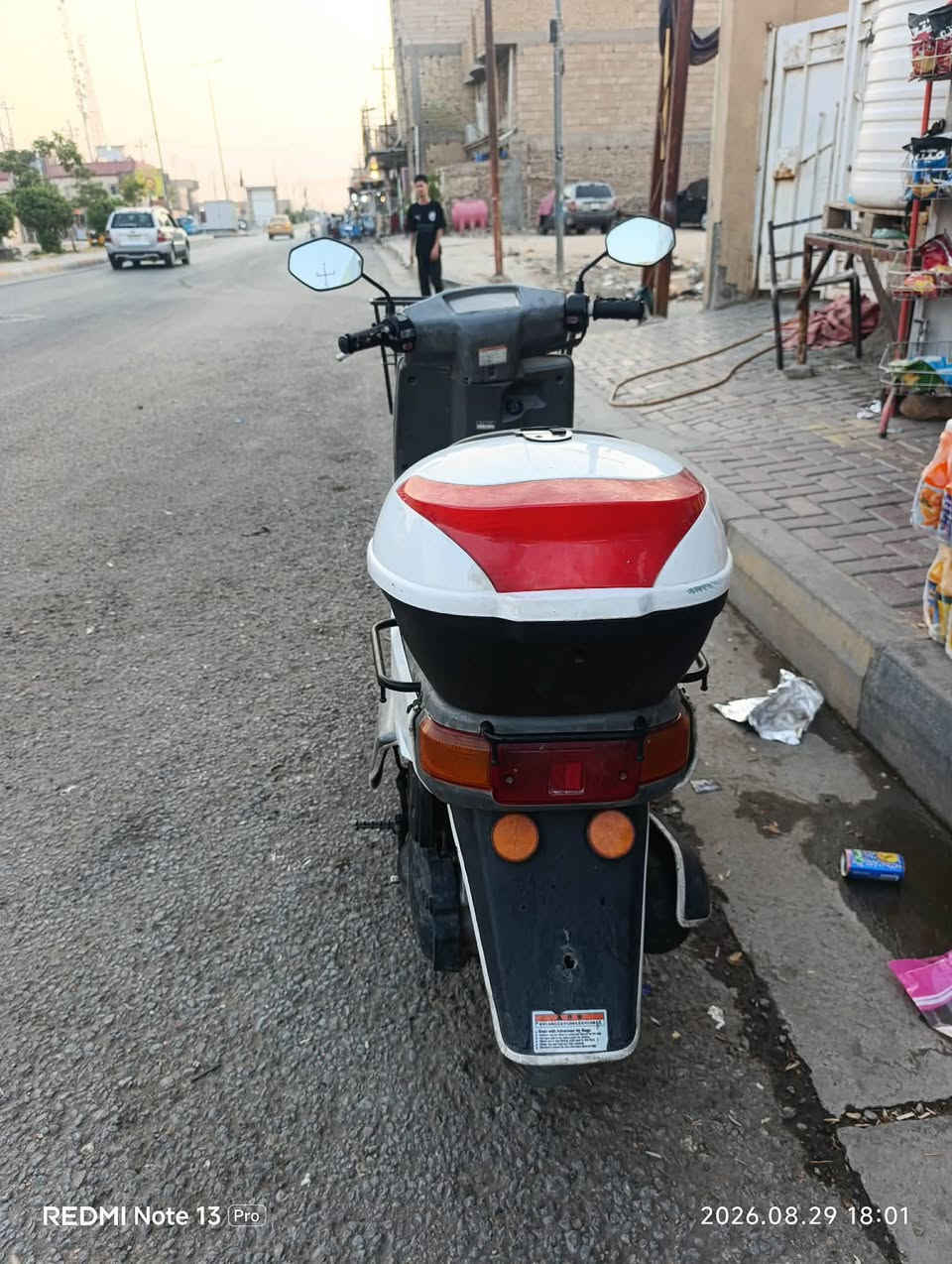 السلام عليكم
دراجة بيكم ياباني 

جاهزة من كلشي ما ناقصة اي شي

كهربائيات كاملة نگرة سلف

اشاير امامي خلفي شغال

قفل سكان

دراجة ما اتعبك فقط بانزين ودهن

كربلاء حي المهندسين
السعر 450 وبيه مجال حك الجية

للاستفسار ***********

او التواصل خاص
