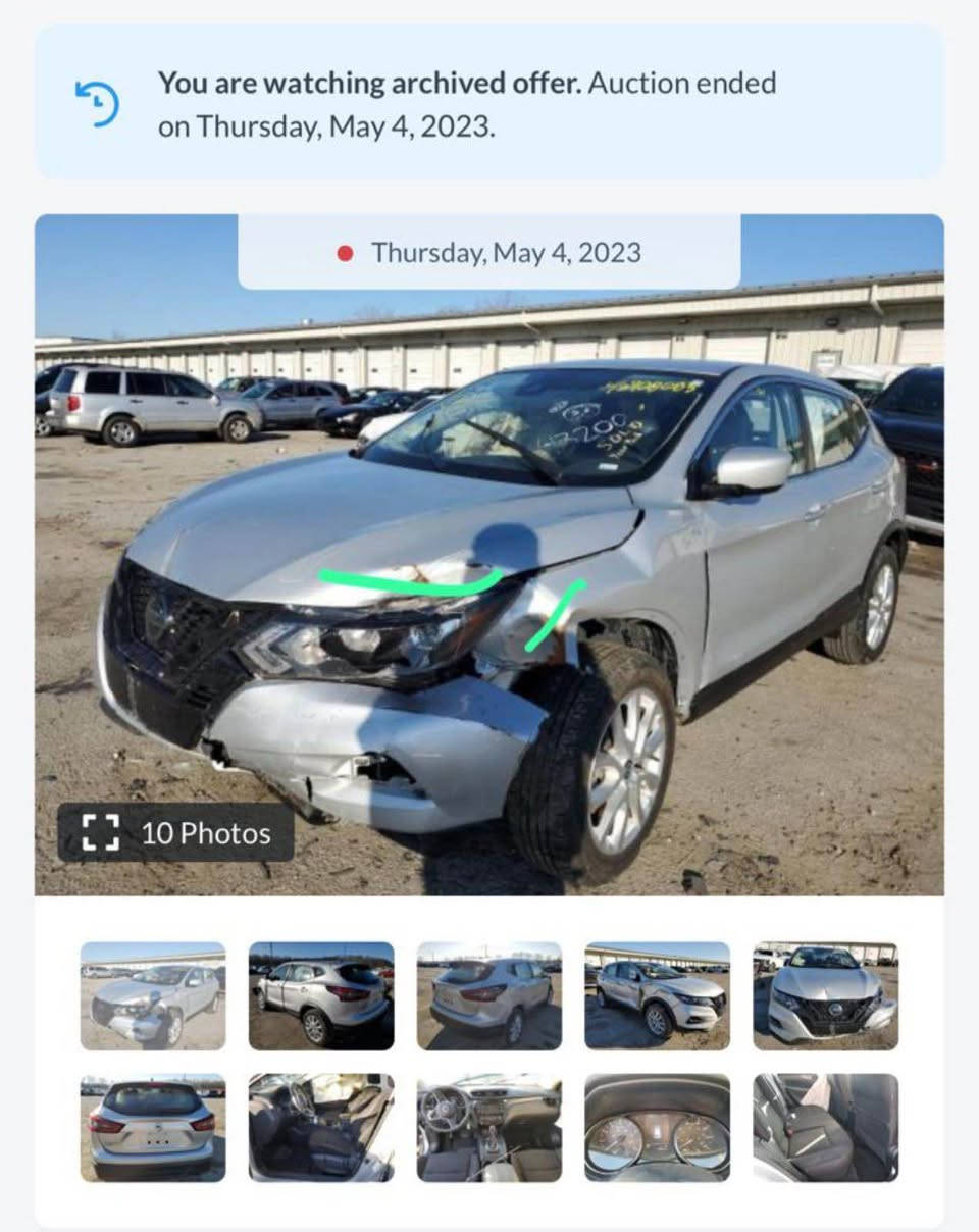 🚘 للبيع نيسان روج سوبر – وارد كندي 🇨🇦

🔹 موديل 2021
🔹 السيارة نظيفة ومرتبة
🔹 وارد كندي
🔹 جاهزة للبيع

📞 للاستفسار والتواصل:
***********

✨ فرصة مناسبة لمن يبحث عن سيارة نظيفة وحديثة. أربيل, العراق

نص مكتوب في الصور:
- You are watching archived offer. Auction ended on Thursday, May 4, 2023. Thursday, May 4, 2023 10 Photos