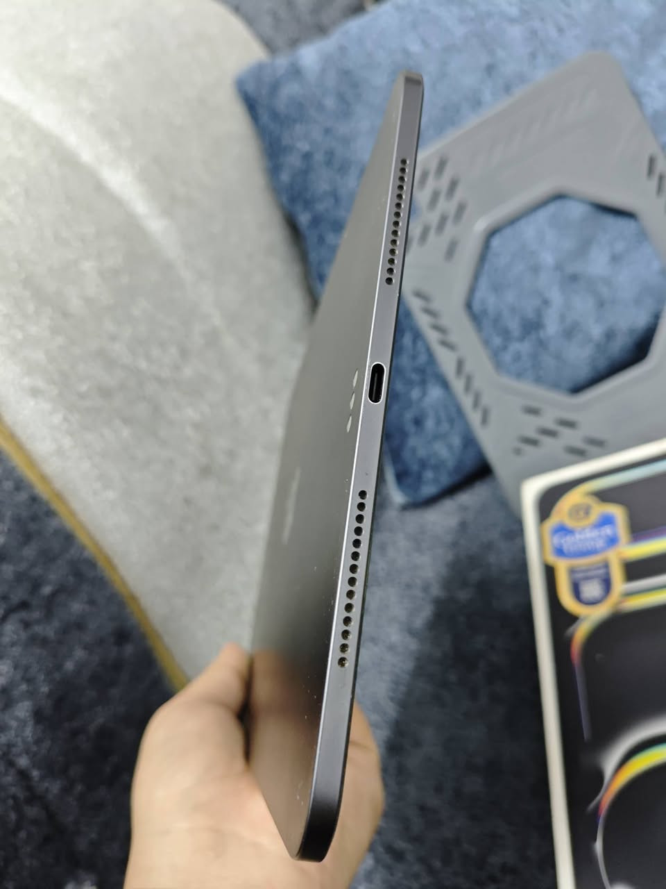 ايباد M4 نظافه100/100 البطاريه 87 حجم 11 ويا كرتون فقط سعره 975 بي مجال للطيبين مكاني بصره القرنه رقم ***********

نص مكتوب في الصور:
- حالة البطارية
- عادية
- تعمل بطارية iPad هذه على النحو المتوقع. حول البطارية والضمان...
- الحد الأقصى للقدرة
- 87%
- هذا قياس لقدرة البطارية مقارنة بقدرتها عندما كانت جديدة. قد تتسبب القدرة المنخفضة بتقليل ساعات الاستخدام بين عملية الشحن والأخرى.
- عدد الدورات
- 425
- هذا هو عدد مرات استهلاك iPad لقدرة البطارية. معرفة المزيد...
- الحد: 80%
- سيتم شحن iPad إلى حوالي 80% فقط. معرفة المزيد...
- تاريخ التصنيع
- تشرين الثاني 2024
- أول استخدام
- نيسان 2025