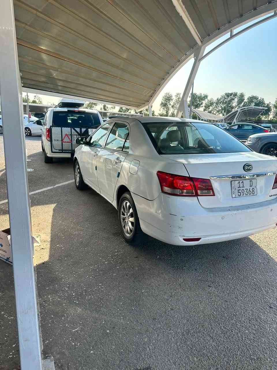 للبيع byd G3 2013 سياره خير من الله
سعر 53 وبيه مجال بسيط 
مكاني نجف 

للاستفسار : ***********
