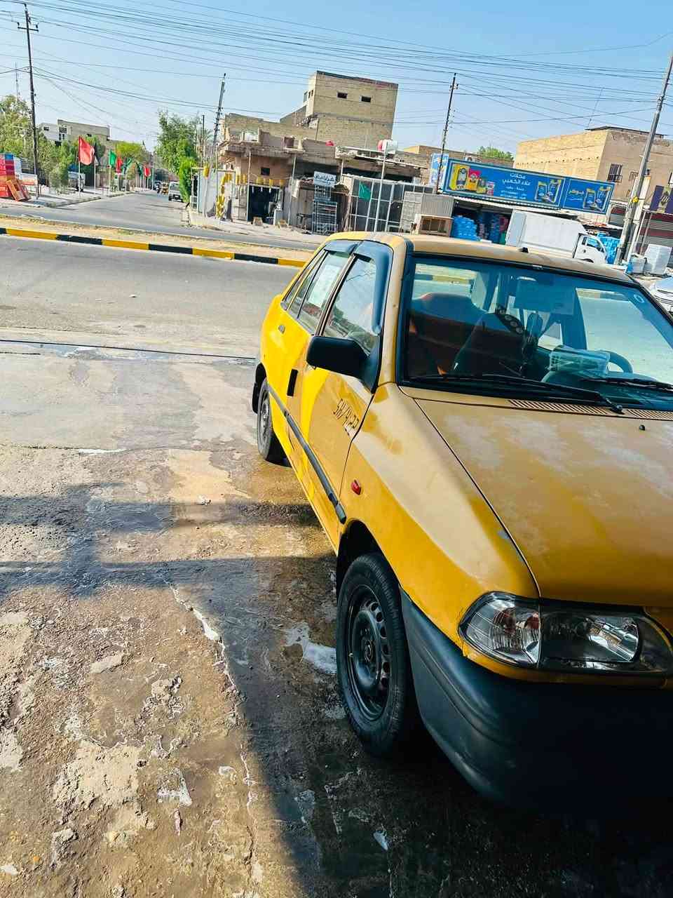 سلام عليكم سايبه موديل ١٢ سياره تحوليثاني يوم رقم نكليزي جديد صرله ٢٠ يوم تايرات جدد سياره ماذب عليه ربع كامله مكينه جديده مال برايد 
مكان بغداد حسينيه سعر ٢٧ وبيه مجال قليل
***********
