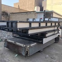 رفوف حديد ثقيل • محلات كبيرة • ٥ قطع