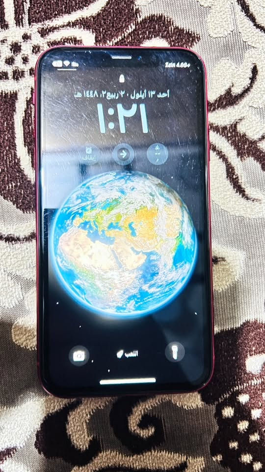 السلام عليكم ايفون XR للبيع ذاكرة 128 بطارية 79 بلادي ما مفتوح  الرقم ***********
