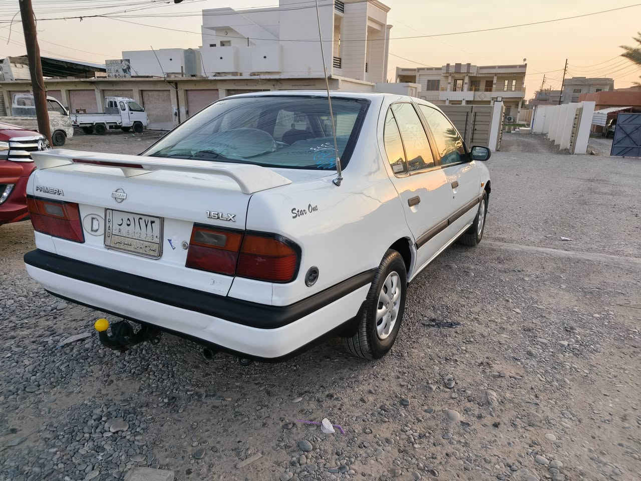سلام عليكم 
نيسان برايمر للبيع موديل 1991 محرك 16 
رقم صلاح الدين سنويه عضم عاج شرط التحويل والوكاله
محرك كير صدر كهربائيات كلها كفاله عامه وشغاله السعر 38 وبيها مجال بسيط 
مكانها الشرقاط 
للأستفسار اتصل *********** 
ملاحظة البيع نقد فقط
