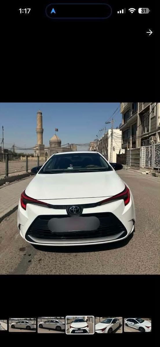 للبيع خمسة سيارات #كورلا ب اسعار مناسب ✅

للبيع كورلا 2024 هايبرد ✅
للبيع كورلا 2024 ✅
للبيع كورلا 2020 وارد كندي ✅
للبيع كورلا 2024 شركة ساز ✅
للبيع و مراوس كورلا 2016 LE ✅

سعرها والتفاصيل موجودة ع رابط قناة 👇سيارات للبيع و شراء سيارات رابط https://t.me/carssofiraq
https://t.me/carssofiraq
انضم الآن إلى أقوى شبكة لبيع وشراء السيارات في العراق 🇮🇶 
رابط قناة 👇
https://t.me/carssofiraq
