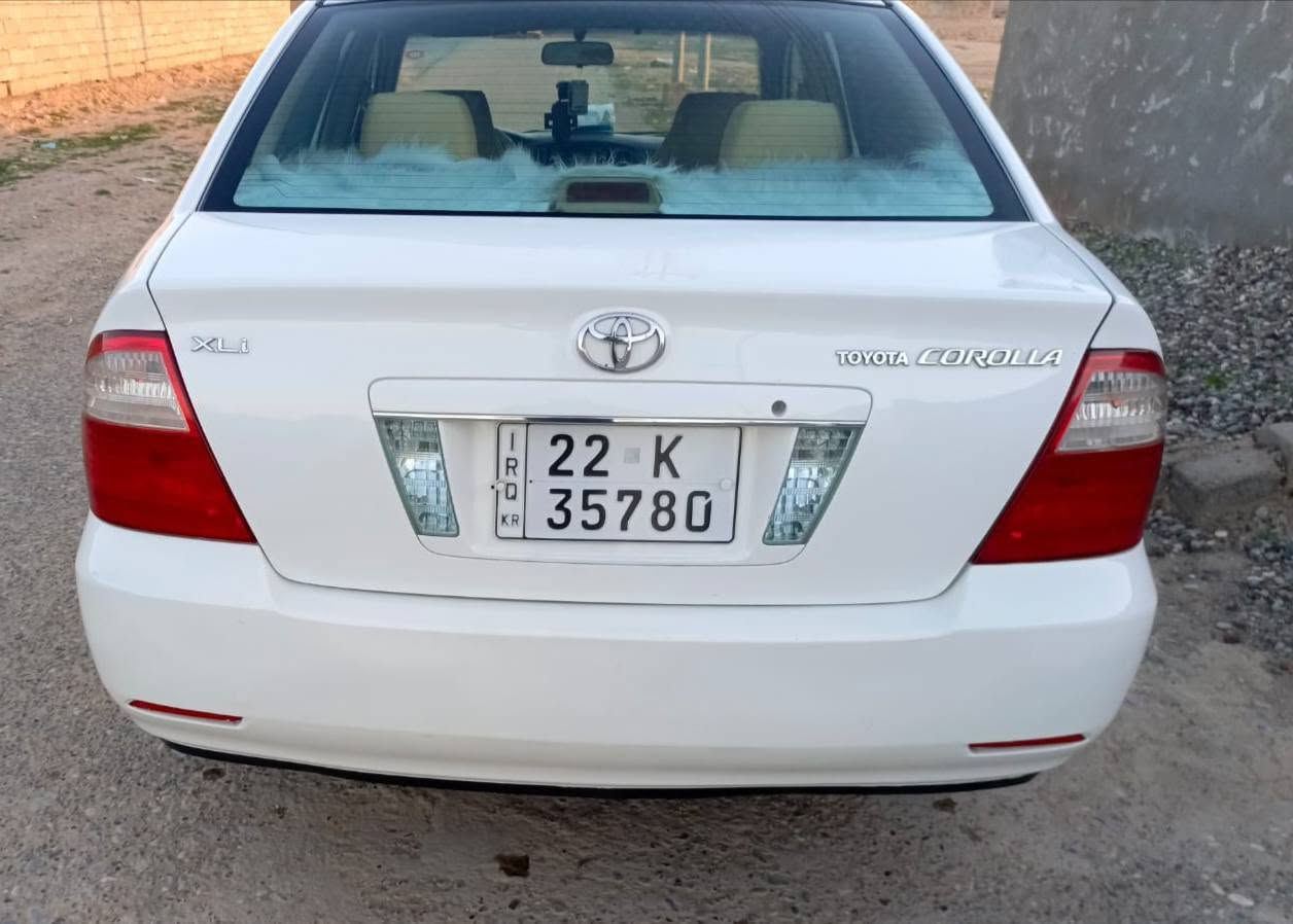 كورلا بيكاتشو موديل2006رقم أربيل  محرك1600
گیر محرك تبريد صدر تايرات كله تمام
 السياره ظررها الجاملغ او بونيد

***********
