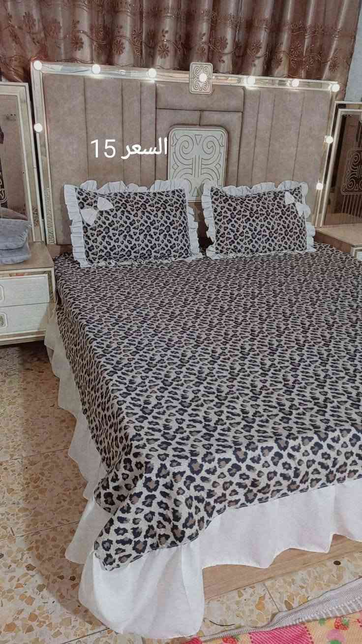 من رخصه  الادمن
خياطه نزلات حسب الطلب الاتصال على رقم ***********  واتساب اهلا وسهلا بلجميع

نص مكتوب في الصور:
- خلي غرفة نومج تحجي عن ذوقج! يتوفر خياطة فرشات السرير وجميع أنواع المفارش حسب الطلب مفارش للغرف، العرسان، الأطفال وجميع الأذواق للطلب والاستفسار راسلوني خاص والتفصيل حسب طلبج وذوقج مفارش الغرف مفارش العرسان مفارش الأطفال
- ٣٣:٧ م
- السعر 15