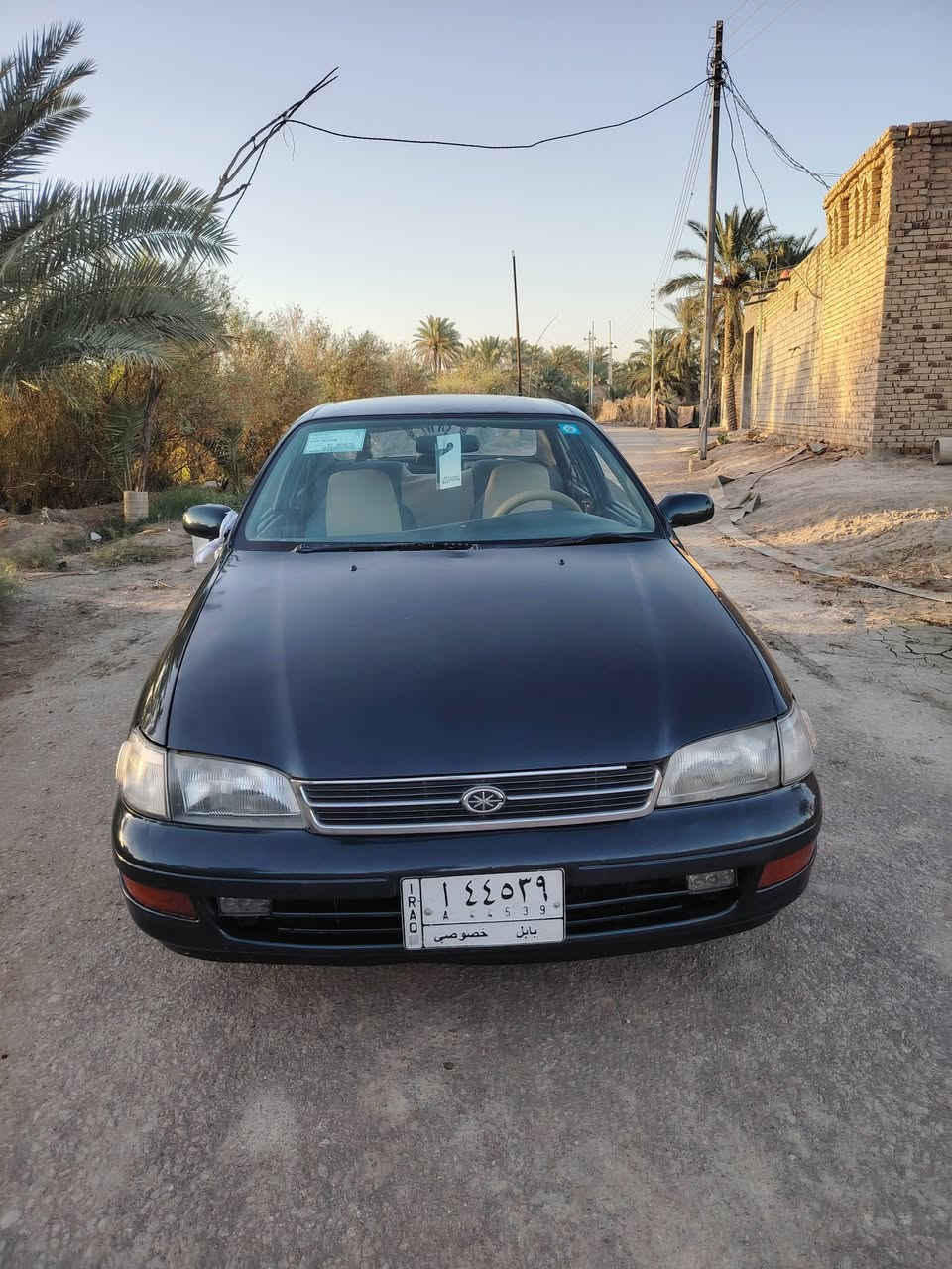 كرونه موديل 98 رقم بابل مشروع وطني تبريد ثلج حداديه جديده ستوني مسويه تايرات جدد  مكينه الفين لاتنقيص ولا تبخير سياره متعوب عليها بالعافيه ع الي ياخذها سعر خاص وبيك خير وتدلل مكان غماس ***********
