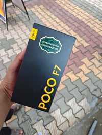 للبيع جهاز POCO F7 مستعمل نظيف جداً بحالة الزيرو. الحالة: الجهاز نظيف ...
