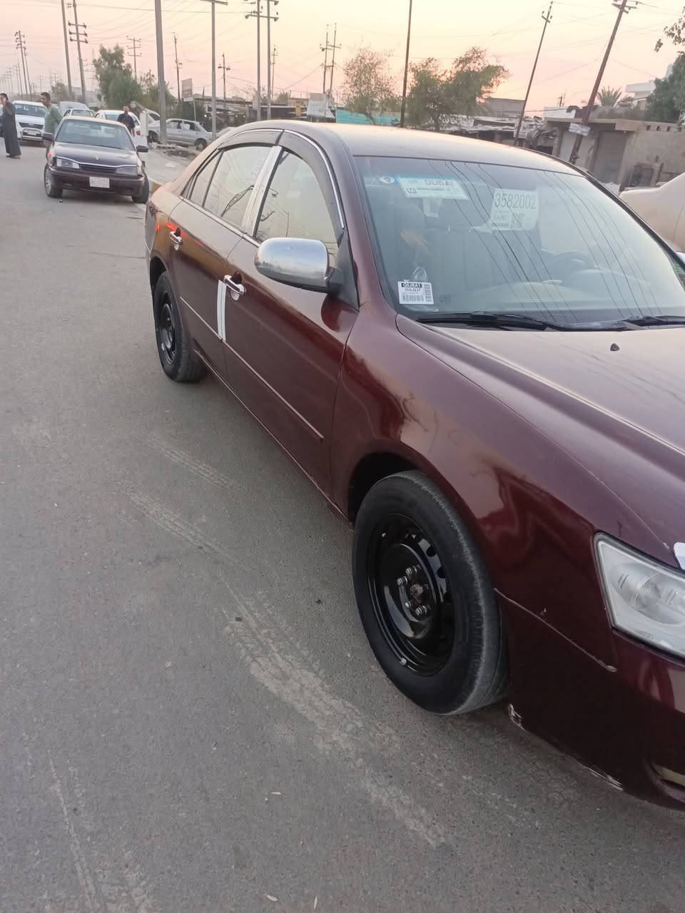 سوناتا 2008امريكي محرك 2400شرط لا صرف ولا بخار كير ممتاز تخم تاير ياباني تبريد ثلج صدر وسط صبغ حزام بدون دواخل رقم ديالى دولي سنويه جديده شرط تحويل سعر 82مكان بعقوبة تقاطع القدس ***********
