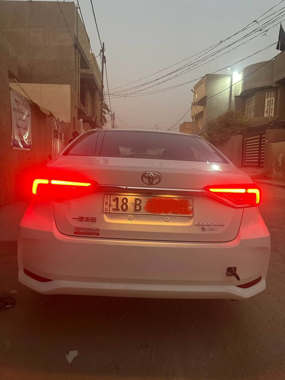 السلام عليكم
تيوتا كورلا مديل 2024 محرك 1800 هايبرد

السياره مكفوله كفاله عامه من الصبغ والبارد والفتح بيها 3 رصعات فقط مالاعب بيهن 

محرك كير حداديه تبريد اطارات كله كفاله وجديد السياره رقمها بابل الدولي ثاني يوم تحويل مباشر

مواصفاتها : 

* كشنات جلد 

* تبريد قطعتين

* بصمه 

* فتحه 

* تحديد مسار مثبت سرعه عدم اصطدام رادارات 

* شاشه جبيره مع كامرا عدسة دواره ونضام الكار بلي 

* تحكمات مقود الجهتين 

وباقي المواصفات المعروفه 

📍 العنوان ، حله المركز ، السعر (( 148 )) وبيها مجال حگ جيتك وبدون احراج 

للأستفسار ، (( *********** )) جهة اتصال او واتساب
