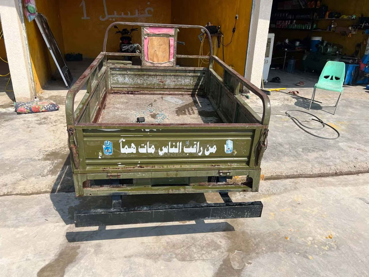 سلام عليكم ستوته البيع 18اوراق محرك 24 مكان نعمانيه ***********

