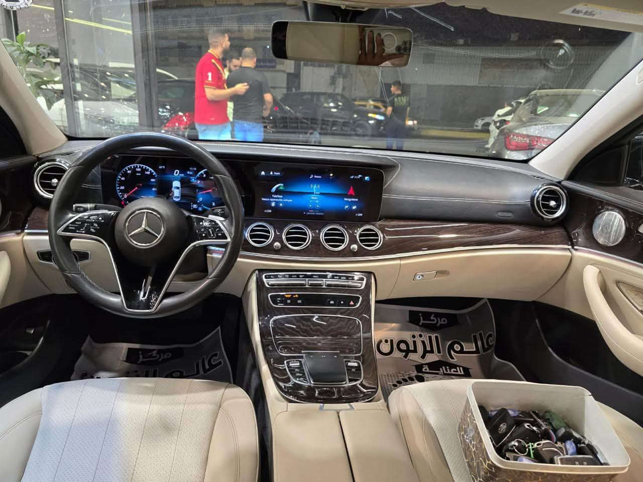 مرسيدس E350 • وارد امريكي • حادث بسيط