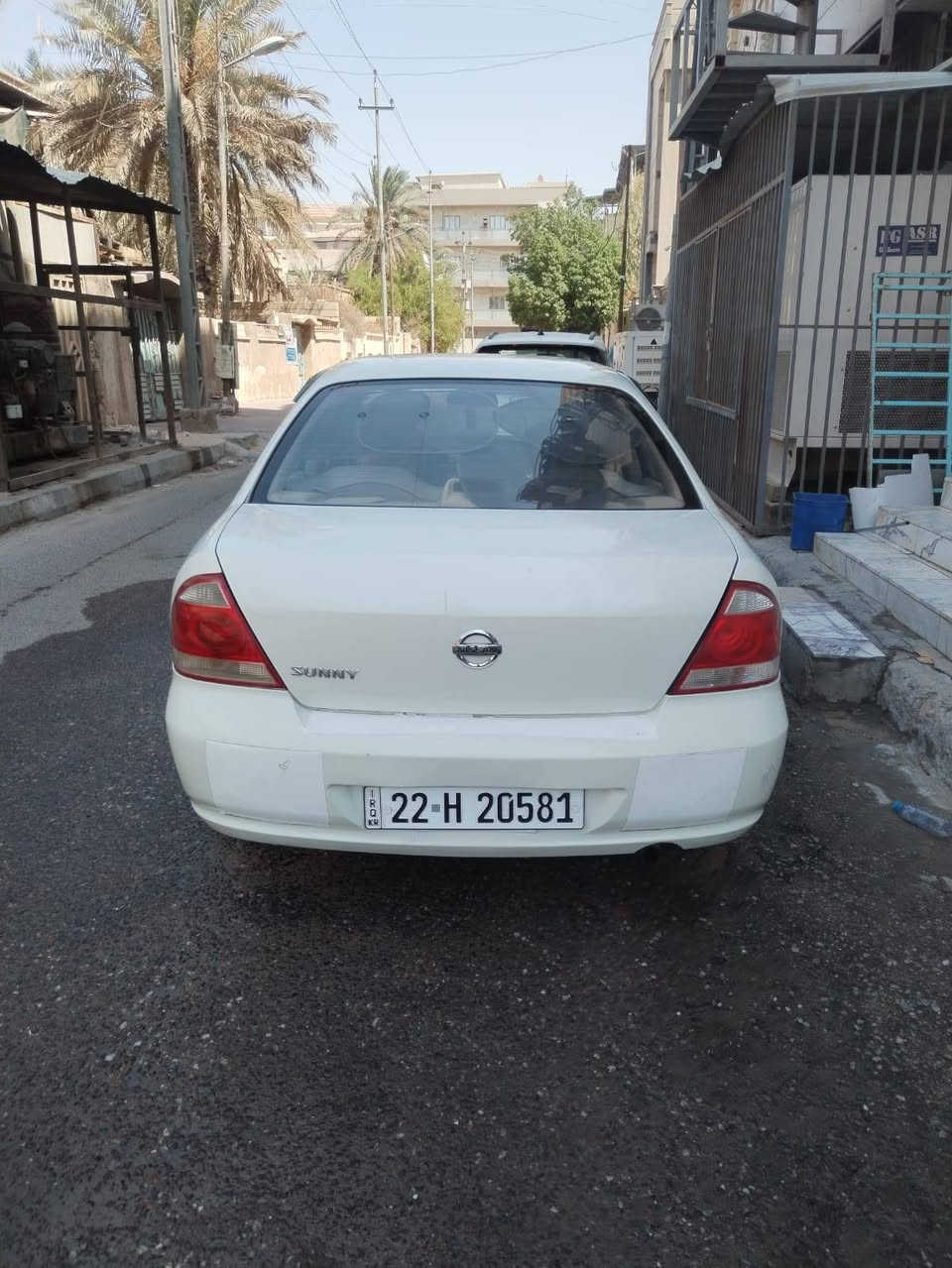 السلام عليكم 
نيسان صني كوري 2010 رقم اربيل دولي تبريد تدفئه مكينه كير بيها البيبان مصبوغات والبنيد صبغ يعني مصبوغه حزام  رقم أربيل وكاله بسمي  السعر 75 ورقه وبيه مجال بسيط السياره موجوده بالبصرة بريهه واتساب او اتصال 
*********** البصرة, العراق
