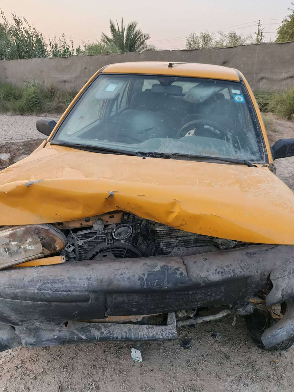 السلام عليكم ورحمة الله سيارة سايبة قبل الحادث مكفولة كفالة غاز بانزين السعر 40 بية مجال رقم قادسية دولي موديل 24 /***********
