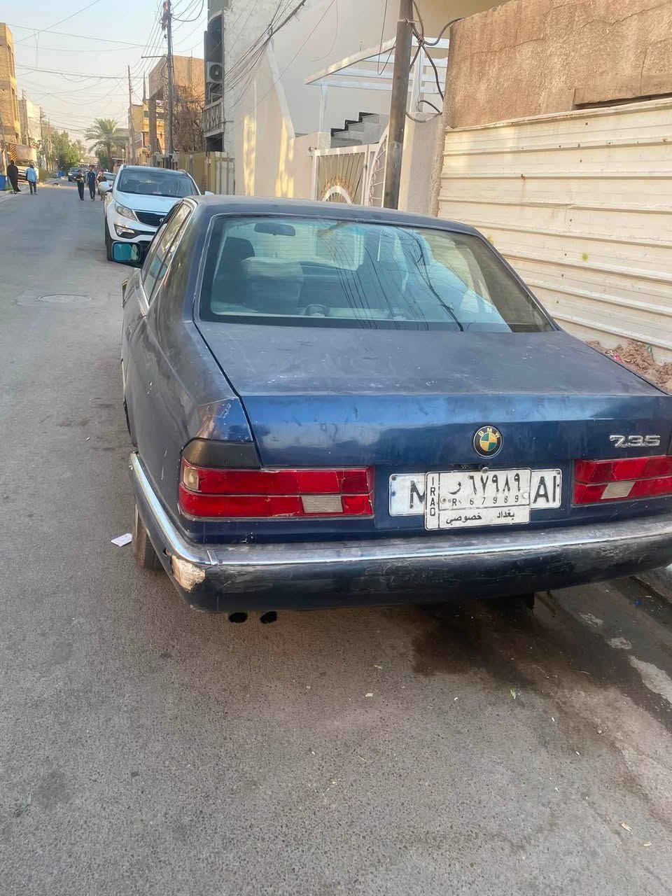 السلام عليكم للبيع بي إم 730 سيارة بيهه كازكيت فقط تبريد ثلج سنويه ل29 بسمنه تحويل ثاني يوم موديل 89 مكان بغداد حي الجهاد رقم ***********سعر 35ورقة
