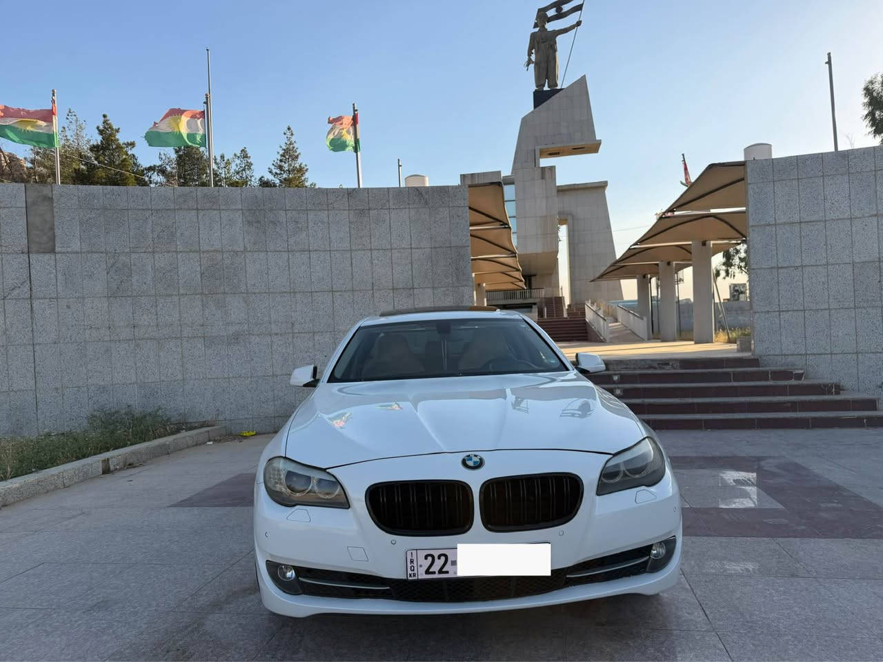 BMW F10 2013 
530i
‎شەریکە عروش خلیجی 
‎مۆدیل  2013
‎مەکینە 6 پستن
*****************
‎مواصفات سيارة
‎سلايد
‎بصمە
‎ ٥ پەردە
M سوکان 
‎كوشن جلد زەرد 
‎کوشین کەرەبای
‎كاميرا صندوق 
‎شاشة 
‎مۆدی 
sport 
Sport plus
‎ زۆر مواسەفاتی تر
******************
‎مەکینە بەشەرت
‎گێڕ بەشەرت
‎حدادی بەشەرت 
‎تخم تایە تازە
‎تبريد سارد
‎سنوي نوێ
‎فحص و هزه نوێ
********************

‎شوێن سيارة ڕانیە  
*********** رانية, السليمانية
