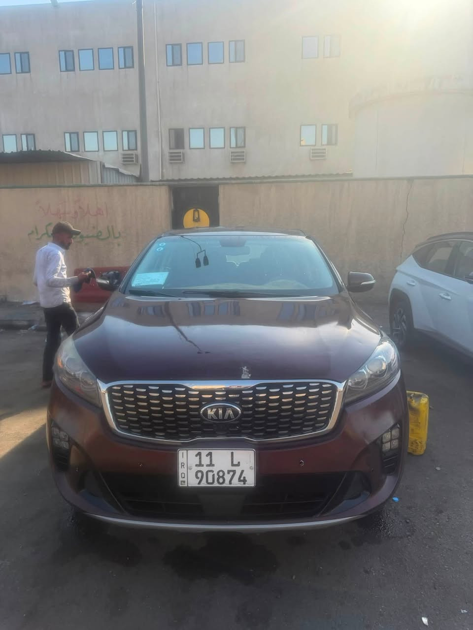 السلام عليكم سورنتو موديل 2019  7راكب. 4 سلندر. وارد امريكي. مكان سياره بغداد شارع الكفاح هـ*********** السعر 140
