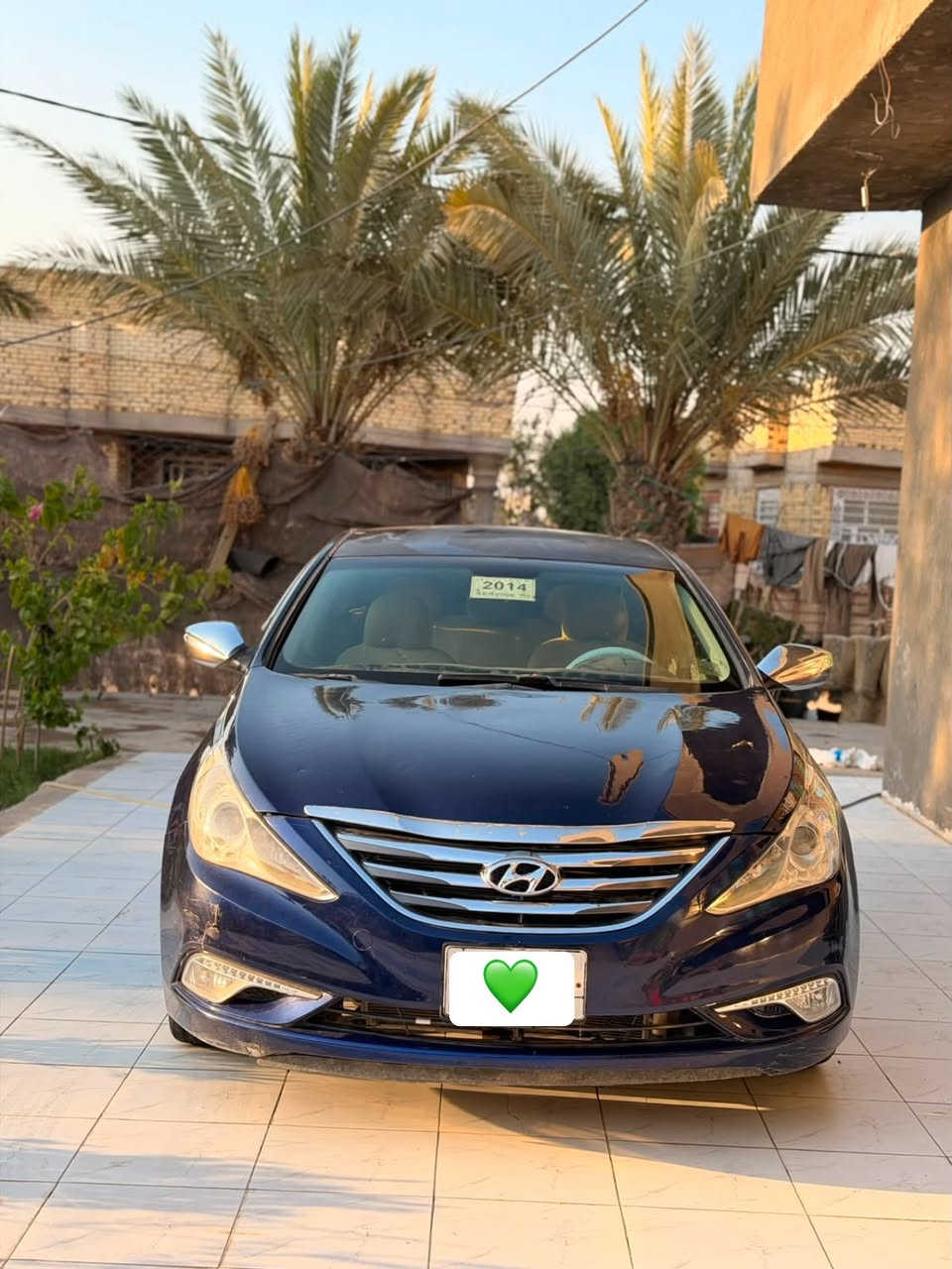 يالله هونداي سوناتا موديل 2014وارد امريكي ليبل واحد داخله كلين
بيه الدور مال الجاملغ الخلفي صبغ فقط ولباقي كفاله 

سياره جاهزه عل اخير مكينه كير حداديه تخم تاير تبريد ثلج السياره جديده كلش متعوب عليه حيل رقم بابل سنويه لل 2029 السعر 93 وبيه مجال المكان بابل الهاشميه الرقم ***********
