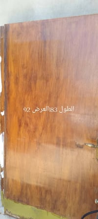 ابواب خشب • جدد • مع مجال