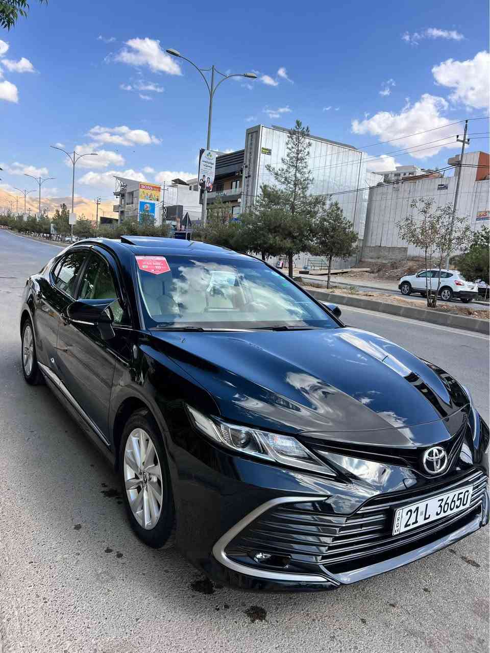Toyota camry GLE 2024
موسافات فوول خلیجی شەریکە جیهان
بێ بۆیاخ بی سارد  سەیارە سفری شەریکە جیهان سلیمانیە 
تەنها ٢٧ هەزار کیلۆمەتر رۆشتووە
رەقەم سەنەوی تا سالێ ٢٠٣٠ تازە 
*********** السليمانية, العراق
