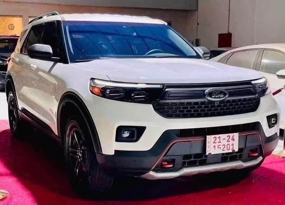 ﷽

السيارة مرقمة أربيل ( رقم وسنوية جديد )

(مجموعة شركات فراس الحمداني اربيل شارع ١٠٠ م )

Ford Explorer Timberline 4WD

الموديل : 2022

اللون : ابيض

السعر :  27,500 $$

 العداد :  30,000 مايل

 حجم المحرك : 4 سلندر (2,3L تيربو )

الضرر : كما موضح في الصور 
رقم الشاصي مرفقة مع صور الحادث

المواصفات : Timberline

دبل اكسل 4WD
بصمة تشغيل 
كاميرة امامية و خلفية( 360 )
بصمات ابواب 
كراسي جلد لون زيتوني 
كراسي تدفئة 
كراسي خلفي كهرباء 
شاشه سوني لمس كبيره  
صندوق كهربائي  
كشنات كهربائي 
كشنات تدفئة 
ستيرن تدفئة 
حساسات امامي وخلفي 
تشغيل عن بعد 
بصمة ترحيب 
عدد المقاعد (7) راكب 
رادار  وحساس امامي وخلفي
كشافات 
بريك بصمة Auto stop  
دبل صالنصه
ويل كبير حجم 20
اشاير بالمري 

العنوان : 

اربيل شارع ١٠٠ م 

‏‎شركة فراس الحمداني 

‏‎مقابل شركة العامة لتجارة المواد الغذائية

‏‎للاتصال والاستفسار

حواس ( اتصال + واتساب )

***********
***********
‏‎
زيد

***********
