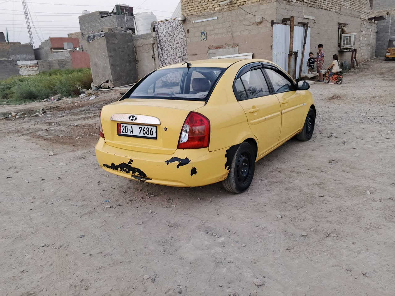 السلام عليكم سياره اكسنت ٢٠٠٨ رقم ديالى بأسمي مصفره هيئه وغرامات والصدر نص ونص والكهربائيات كلها شغاله بيع او امراوس عادي لسعر 65قفل بدون عمله رجاء رجاء مكاني بغداد سبع قصور هذا رقمي ***********
